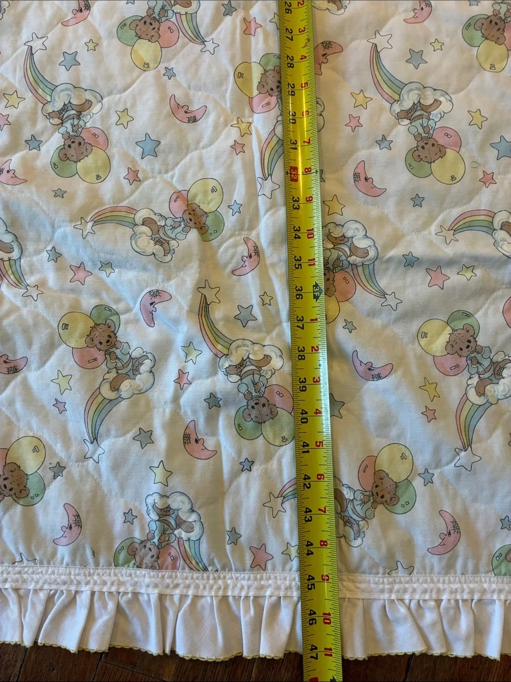 Precious Moment Blanket 46x36 Embroidered Edges